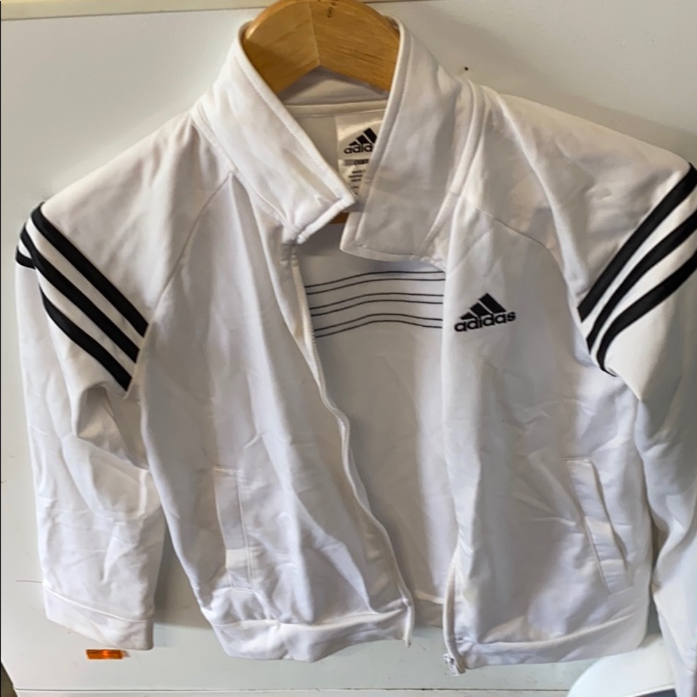 Adidas coat size youth medium